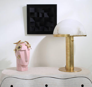 Elegance Alabaster Table Lamp Ledecoo