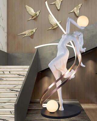 Misha Goddess Statue Floor Lamp Ledecoo