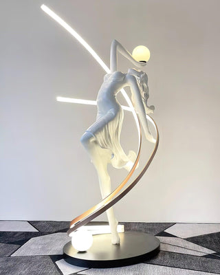Misha Goddess Statue Floor Lamp Ledecoo