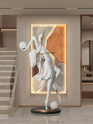 Misha Goddess Statue Floor Lamp Ledecoo