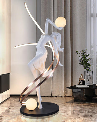Misha Goddess Statue Floor Lamp Ledecoo