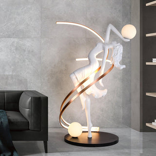 Misha Goddess Statue Floor Lamp Ledecoo