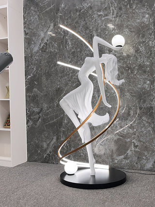 Misha Goddess Statue Floor Lamp Ledecoo