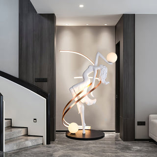 Misha Goddess Statue Floor Lamp Ledecoo