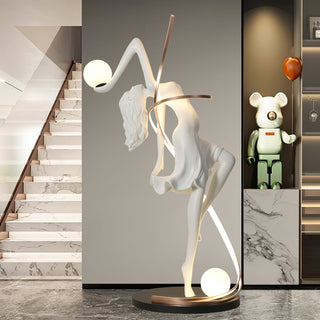 Misha Goddess Statue Floor Lamp Ledecoo
