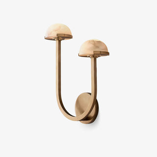 Mushroom Alabaster Wall Lamp Arkstarhome