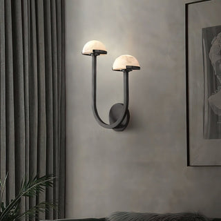 Mushroom Alabaster Wall Lamp Arkstarhome