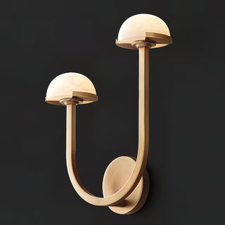 Mushroom Alabaster Wall Lamp Arkstarhome