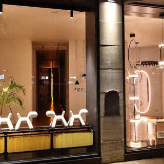 Bamboo Glass Floor Lamp Ledecoo