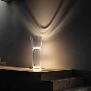 Bamboo Glass Floor Lamp Ledecoo