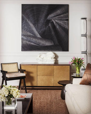 Bamboo Glass Floor Lamp Ledecoo