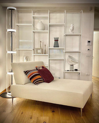Bamboo Glass Floor Lamp Ledecoo