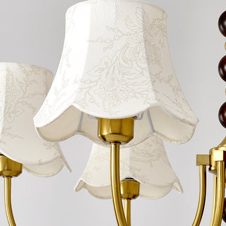 Orchid Fabric Chandelier Arkstarhome