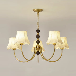 Orchid Fabric Chandelier Arkstarhome