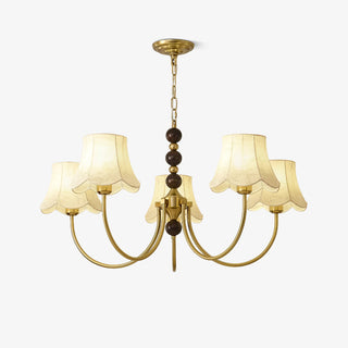 Orchid Fabric Chandelier Arkstarhome