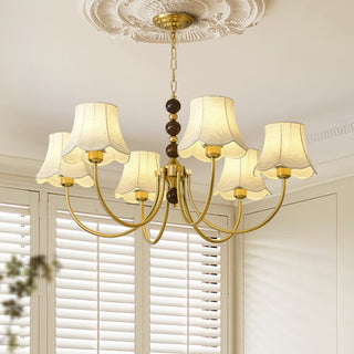 Orchid Fabric Chandelier Arkstarhome