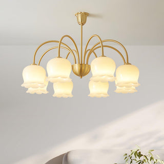 Orchids Brass Chandelier Arkstarhome