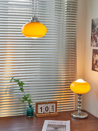 Oval Persimmon Table Light Ledecoo