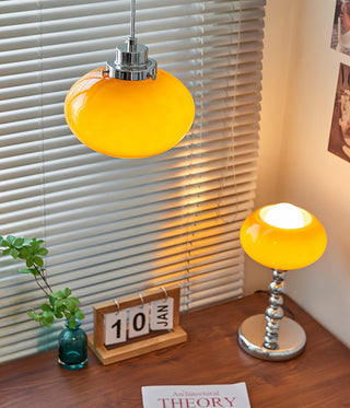Oval Persimmon Table Light Ledecoo