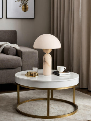 Peono Alabaster Table Lamp Ledecoo