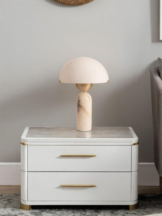 Peono Alabaster Table Lamp Ledecoo
