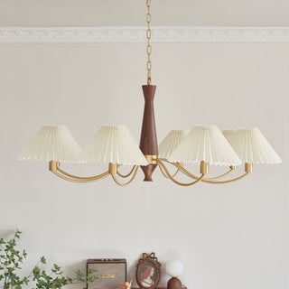 Pleated Chandelier Arkstarhome