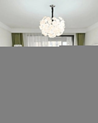 Poppy Glass Chandelier Arkstarhome
