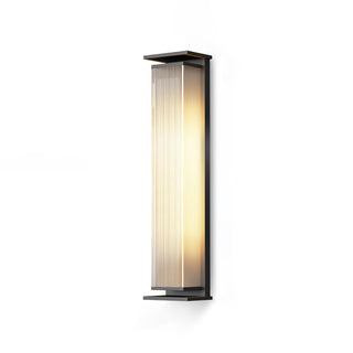 Rectangular Box Solar Outdoor Wall Lamp Arkstarhome