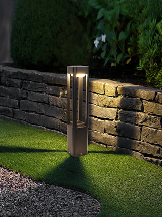 Rectangular Column Garden Outdoor Light Ledecoo