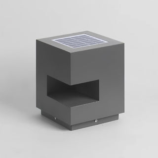 Regular Cube Post Outdoor Light Ledecoo