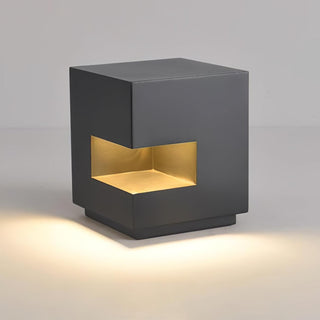 Regular Cube Post Outdoor Light Ledecoo