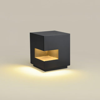 Regular Cube Post Outdoor Light Ledecoo