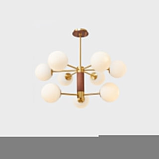 Ribbed Babble Glass Chandelier Arkstarhome