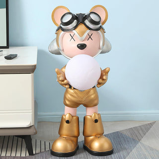 Space Bear Built-in Battery Floor Lamp Ledecoo