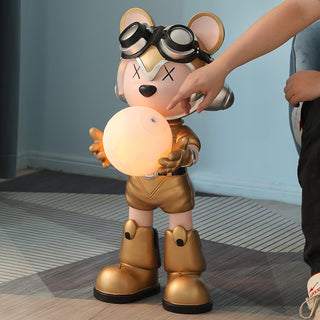 Space Bear Built-in Battery Floor Lamp Ledecoo