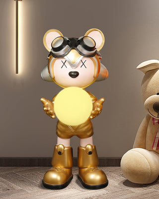 Space Bear Built-in Battery Floor Lamp Ledecoo