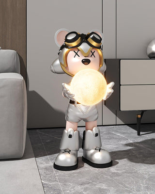 Space Bear Built-in Battery Floor Lamp Ledecoo