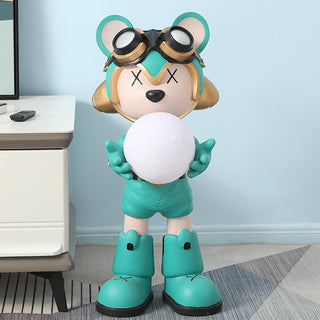Space Bear Built-in Battery Floor Lamp Ledecoo