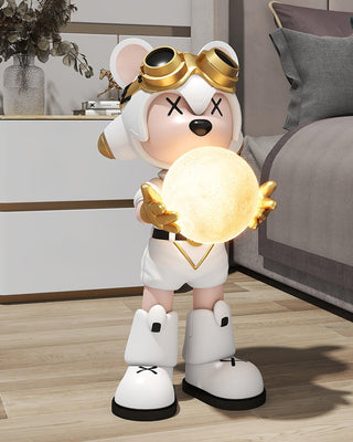 Space Bear Built-in Battery Floor Lamp Ledecoo