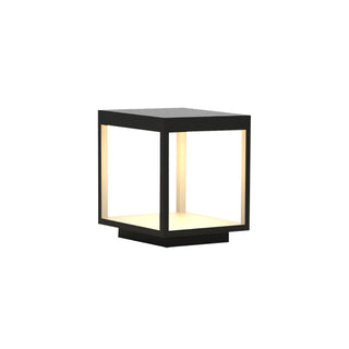 Square Frame Post Outdoor Light Ledecoo