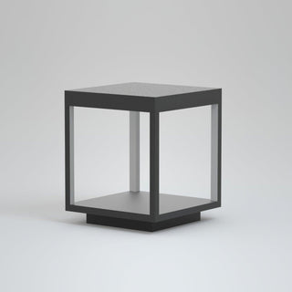 Square Frame Post Outdoor Light Ledecoo