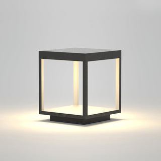 Square Frame Post Outdoor Light Ledecoo