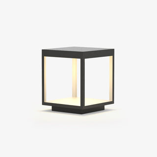 Square Frame Post Outdoor Light Ledecoo