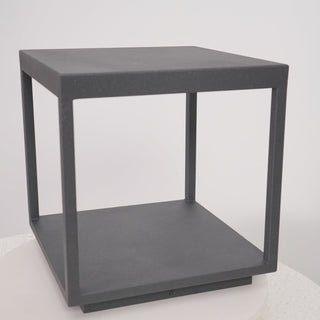 Square Frame Post Outdoor Light Ledecoo