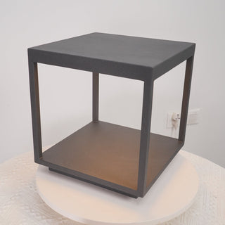 Square Frame Post Outdoor Light Ledecoo