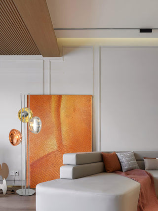 Three Lava Glass Floor Lamp Ledecoo