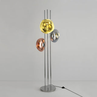 Three Lava Glass Floor Lamp Ledecoo