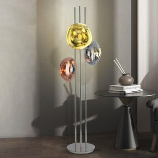 Three Lava Glass Floor Lamp Ledecoo