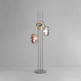 Three Lava Glass Floor Lamp Ledecoo