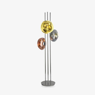 Three Lava Glass Floor Lamp Ledecoo